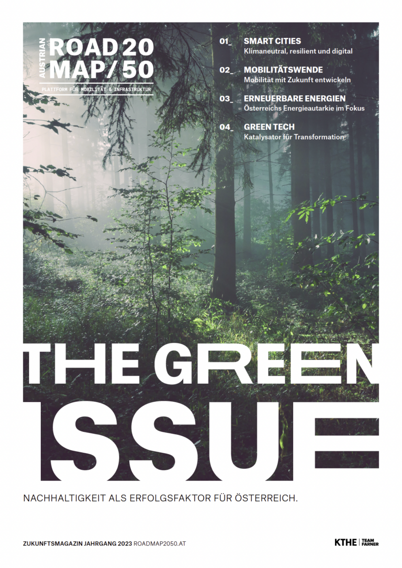 AUSTRIAN ROADMAP 2050_Magazin_Juni_23-THE GREEN ISSUE